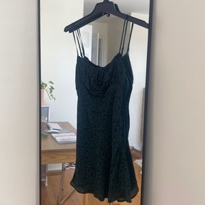 Green Glassons mini dress
